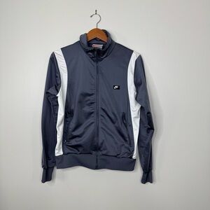 Nike Vintage 80s Track Jacket Full Zip Spring Jacket Medium